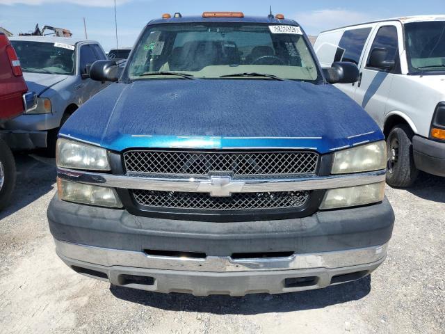 1GCJC33174F152278 - 2004 CHEVROLET SILVERADO C3500 BLUE photo 5