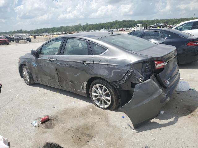 3FA6P0HD6KR214531 - 2019 FORD FUSION SE رمادي صورة 2