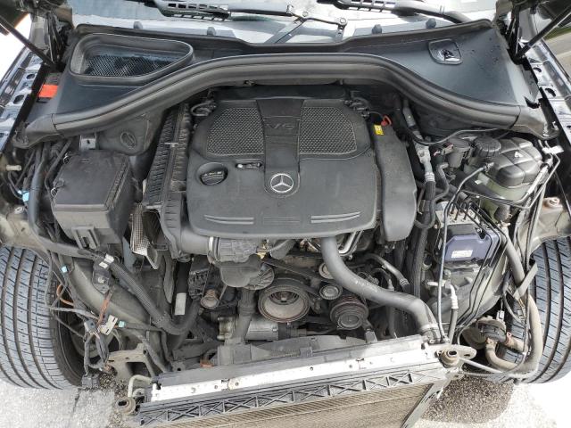 4JGDA5HB0CA032202 - 2012 MERCEDES-BENZ ML 350 4MATIC BLACK photo 12