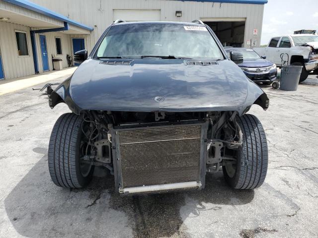 4JGDA5HB0CA032202 - 2012 MERCEDES-BENZ ML 350 4MATIC BLACK photo 5