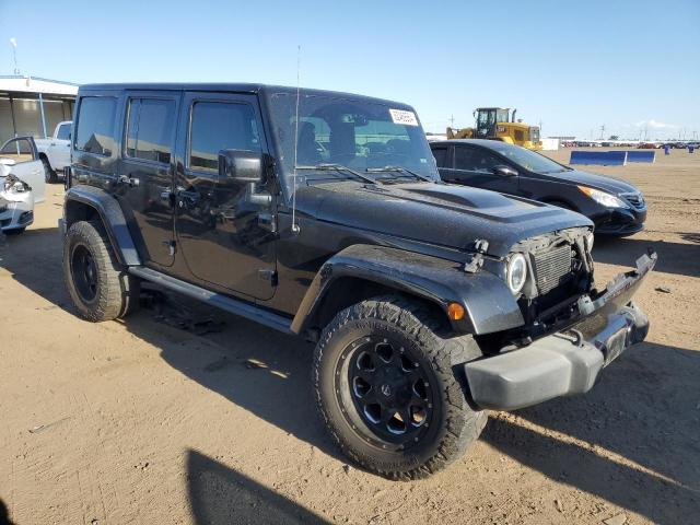 1C4HJWEG3FL750721 - 2015 JEEP WRANGLER U SAHARA BLACK photo 4