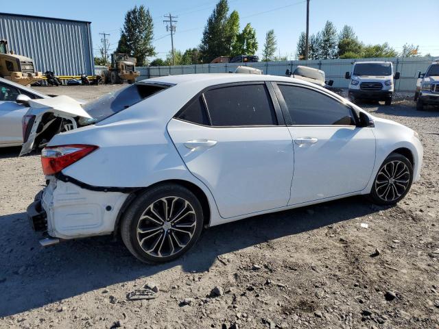 2T1BURHE2FC453066 - 2015 TOYOTA COROLLA L WHITE photo 3