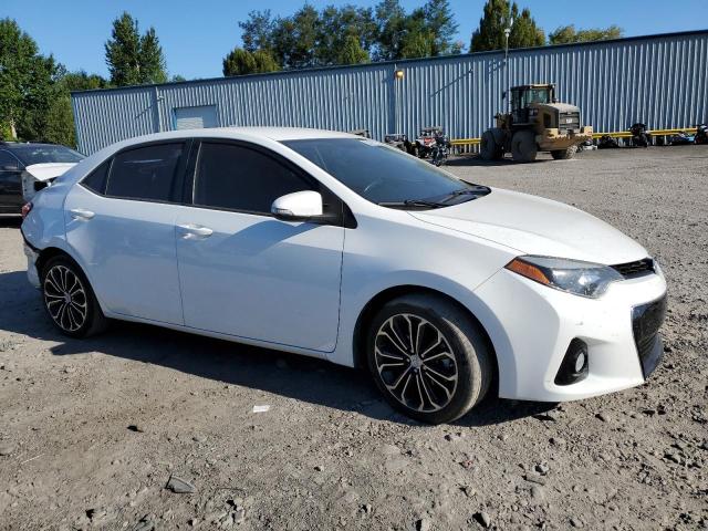 2T1BURHE2FC453066 - 2015 TOYOTA COROLLA L WHITE photo 4