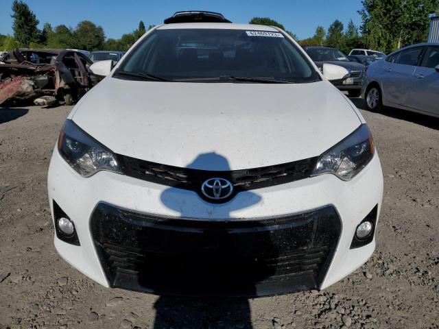 2T1BURHE2FC453066 - 2015 TOYOTA COROLLA L WHITE photo 5