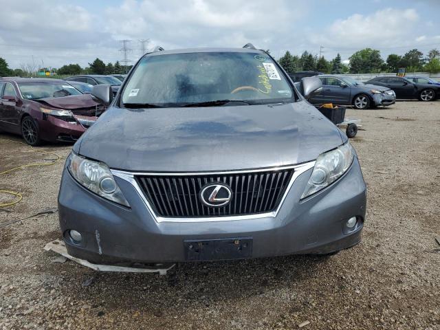 2T2BK1BA9CC149673 - 2012 LEXUS RX 350 GRAY photo 5