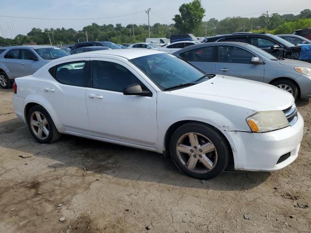 1C3CDZAB4DN534363 - 2013 DODGE AVENGER SE WHITE photo 4