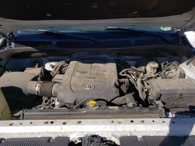 5TFUW5F13EX365252 - 2014 TOYOTA TUNDRA DOUBLE CAB SR/SR5 WHITE photo 7