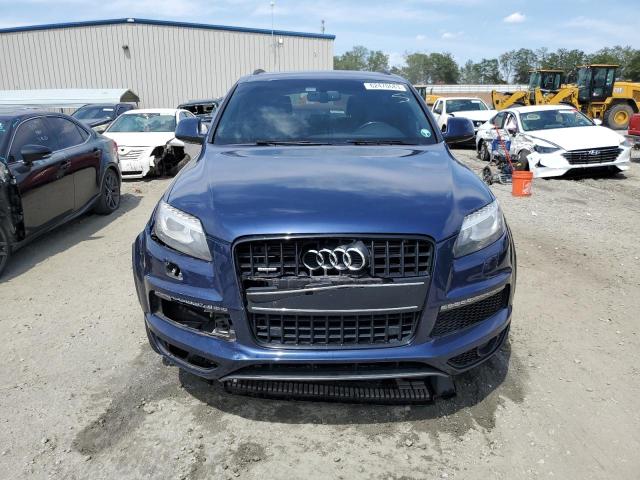 WA1DGAFE1DD006761 - 2013 AUDI Q7 PRESTIGE ლურჯი ფოტო 5
