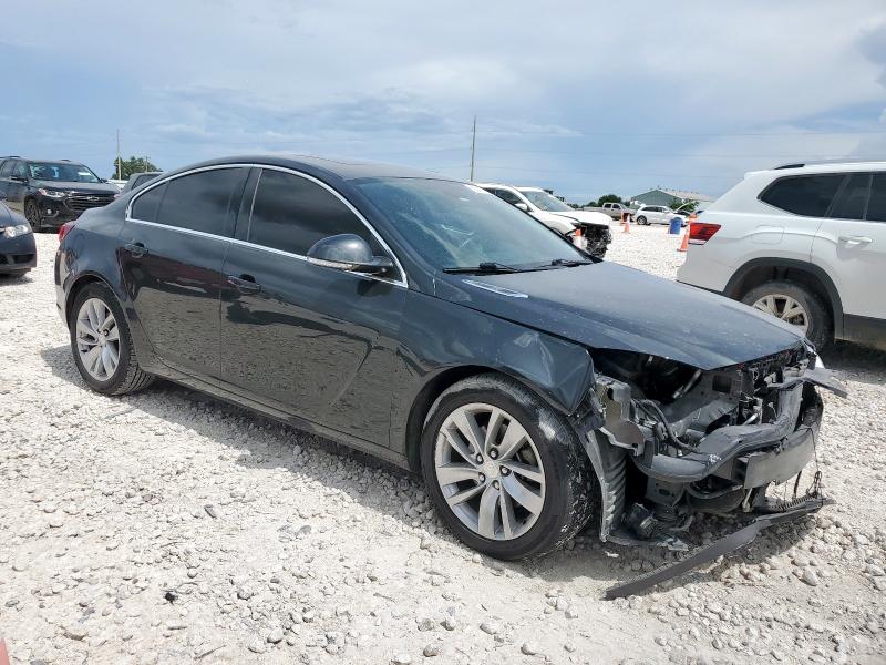 2G4GK5EX6G9192418 - 2016 BUICK REGAL GRAY photo 4