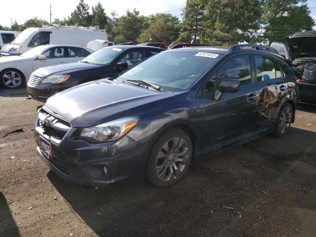 JF1GPAL64E8274462 - 2014 SUBARU IMPREZA SPORT PREMIUM GRAY photo 1