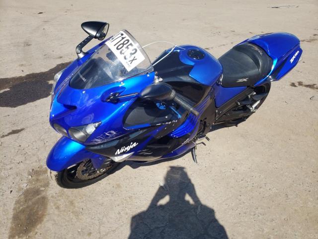 JKBZXNA176A002795 - 2006 KAWASAKI ZX1400 A BLUE photo 2