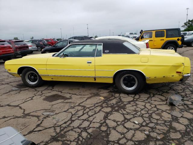 1W62H130816 - 1971 FORD UK YELLOW photo 2