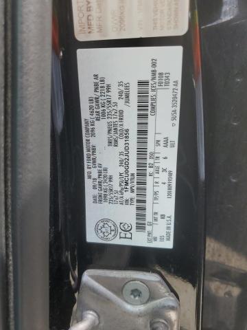 1FMCU0GD2JUD31856 - 2018 FORD ESCAPE SE BLACK photo 12