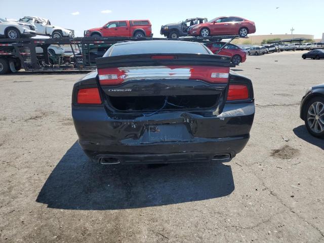 2C3CDXBG6EH258955 - 2014 DODGE CHARGER SE BLACK photo 6