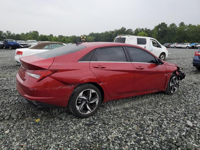 KMHLP4AGXMU065430 - 2021 HYUNDAI ELANTRA LIMITED RED photo 3