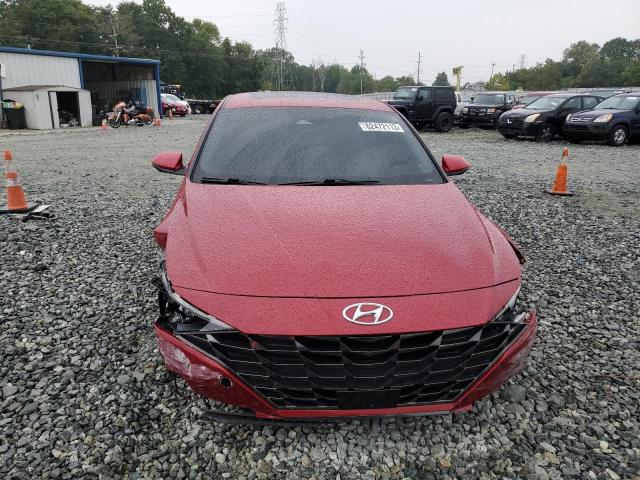 KMHLP4AGXMU065430 - 2021 HYUNDAI ELANTRA LIMITED RED photo 5