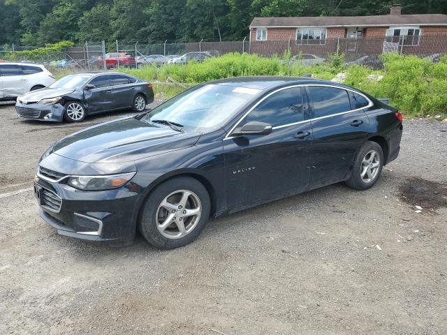 1G1ZB5STXJF288476 - 2018 CHEVROLET MALIBU LS BLACK photo 1