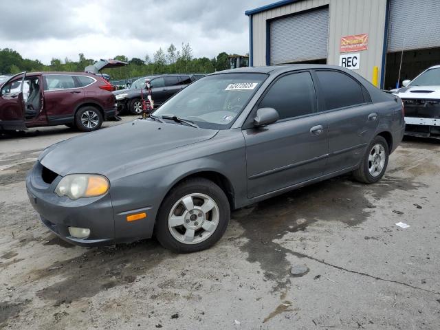 KNAFB161625087691 - 2002 KIA SPECTRA GS GRAY photo 1