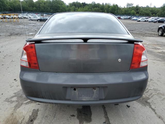 KNAFB161625087691 - 2002 KIA SPECTRA GS GRAY photo 6