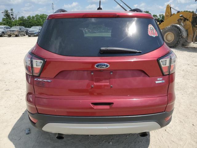 1FMCU9GD4JUA64174 - 2018 FORD ESCAPE SE 红色 照片 6
