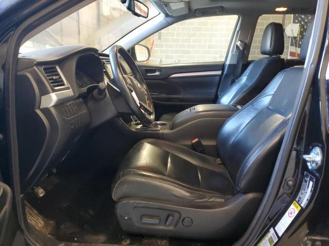 5TDJKRFH2FS142338 - 2015 TOYOTA HIGHLANDER XLE Սև լուսանկար 7