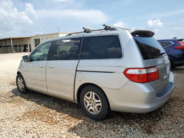 5FNRL38477B450280 - 2007 HONDA ODYSSEY EX SILVER photo 2
