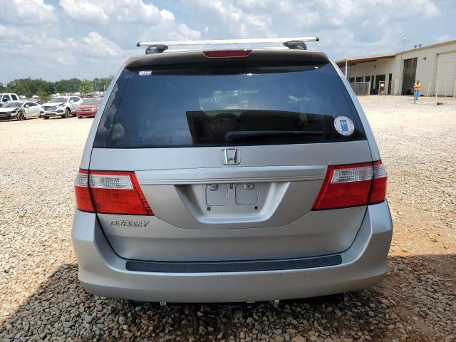 5FNRL38477B450280 - 2007 HONDA ODYSSEY EX SILVER photo 6