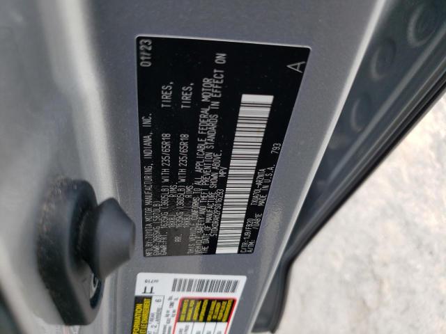 5TDKDRAH2PS016293 - 2023 TOYOTA HIGHLANDER L 银色 照片 13