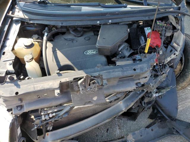 2FMDK3JC1DBB69675 - 2013 FORD EDGE SEL BLACK photo 11
