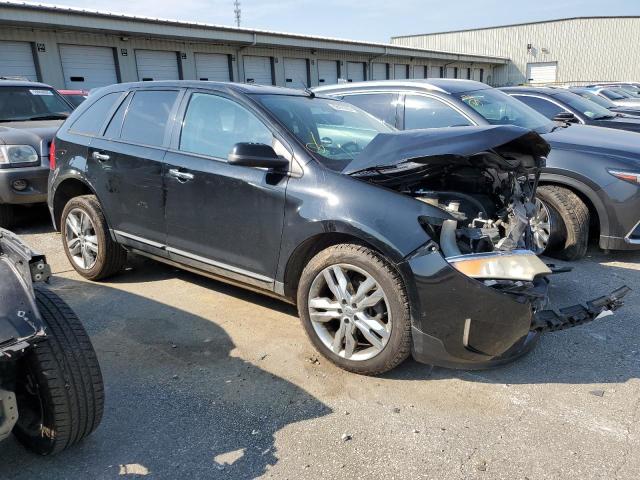 2FMDK3JC1DBB69675 - 2013 FORD EDGE SEL BLACK photo 4