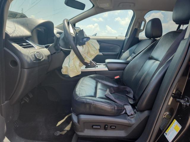 2FMDK3JC1DBB69675 - 2013 FORD EDGE SEL BLACK photo 7