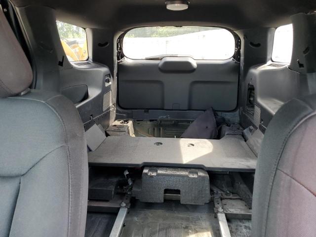 1FM5K8AW2MNA07084 - 2021 FORD EXPLORER POLICE INTERCEPTOR Սև լուսանկար 10