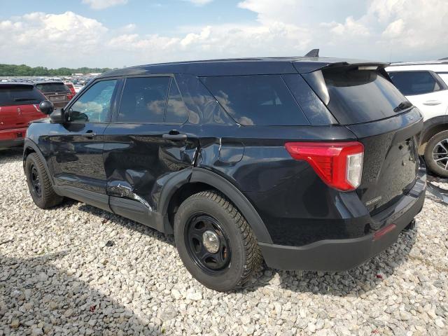 1FM5K8AW2MNA07084 - 2021 FORD EXPLORER POLICE INTERCEPTOR Սև լուսանկար 2