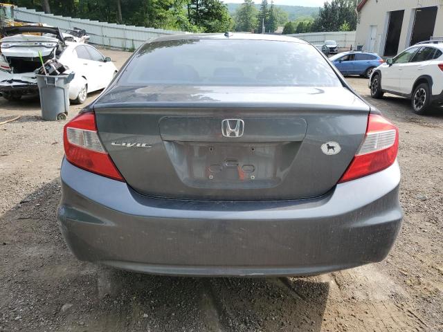 19XFB2F96CE311465 - 2012 HONDA CIVIC EXL ვერცხლისფერი ფოტო 6