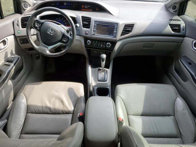 19XFB2F96CE311465 - 2012 HONDA CIVIC EXL ვერცხლისფერი ფოტო 8