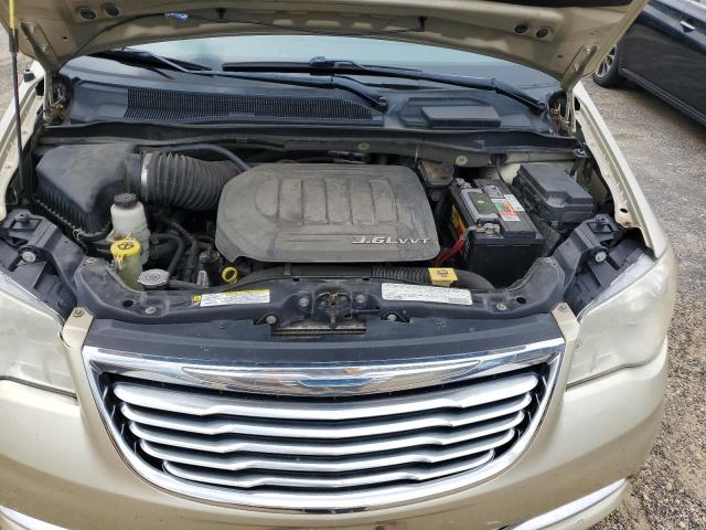 2A4RR8DG3BR733620 - 2011 CHRYSLER TOWN & COU TOURING L GOLD photo 11