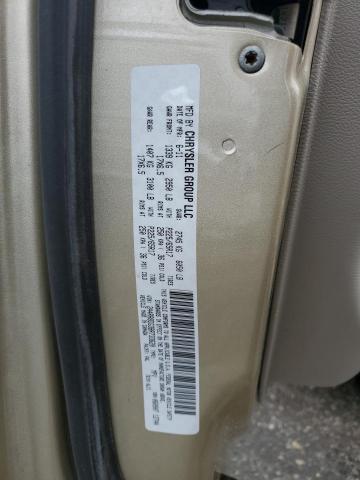 2A4RR8DG3BR733620 - 2011 CHRYSLER TOWN & COU TOURING L GOLD photo 12