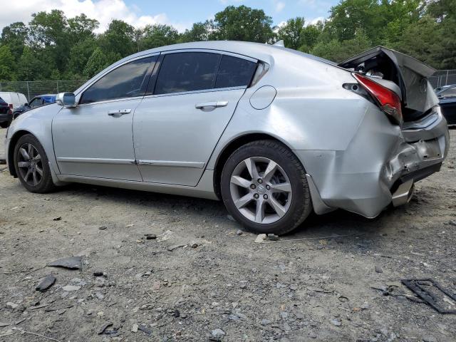 19UUA8F53DA007235 - 2013 ACURA TL TECH SILVER photo 2