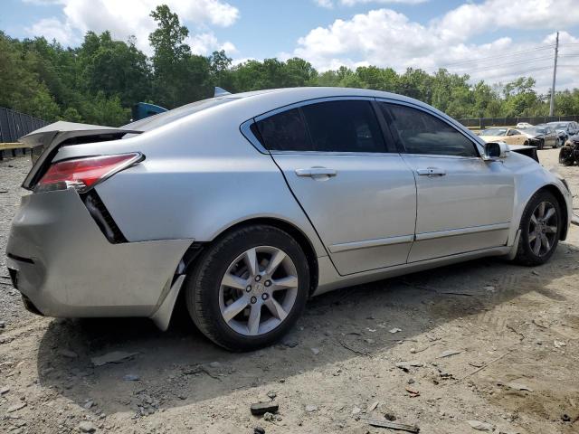 19UUA8F53DA007235 - 2013 ACURA TL TECH SILVER photo 3