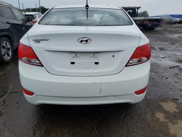 KMHCT4AE8HU277940 - 2017 HYUNDAI ACCENT SE WHITE photo 6