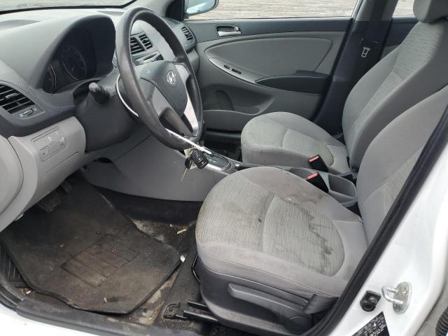 KMHCT4AE8HU277940 - 2017 HYUNDAI ACCENT SE WHITE photo 7