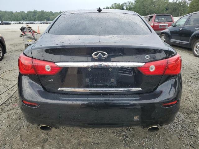 JN1BV7AP3EM675259 - 2014 INFINITI Q50 BASE BLACK photo 6