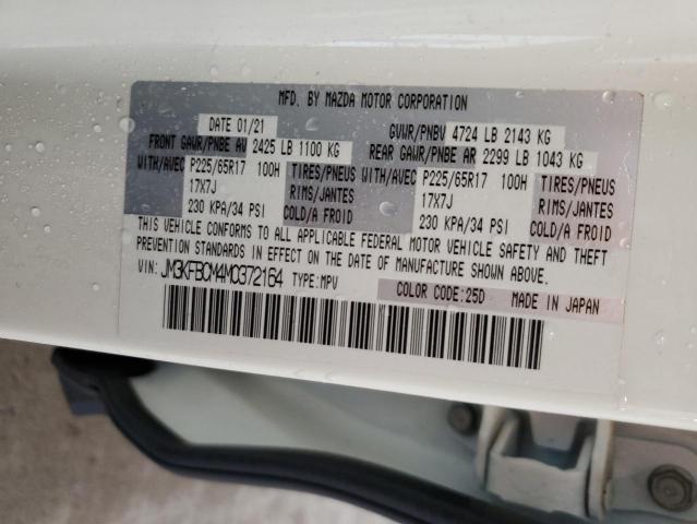 JM3KFBCM4M0372164 - 2021 MAZDA CX-5 TOURING WHITE photo 13