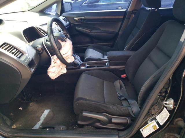 19XFA1F60AE059485 - 2010 HONDA CIVIC LX-S Noir photo 7