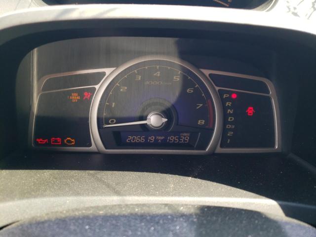 19XFA1F60AE059485 - 2010 HONDA CIVIC LX-S Noir photo 9