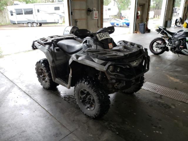 3JBLKAP20FJ000501 - 2015 CAN-AM OUTLANDER 1000 XT GRAY photo 1