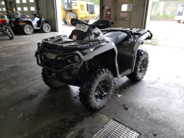 3JBLKAP20FJ000501 - 2015 CAN-AM OUTLANDER 1000 XT GRAY photo 2