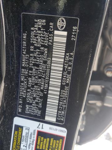 4T1BK1EB5DU015963 - 2013 TOYOTA AVALON BASE 黑色 照片 13