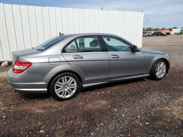 WDDGF81X09R066408 - 2009 MERCEDES-BENZ C 300 4MATIC SILVER photo 3