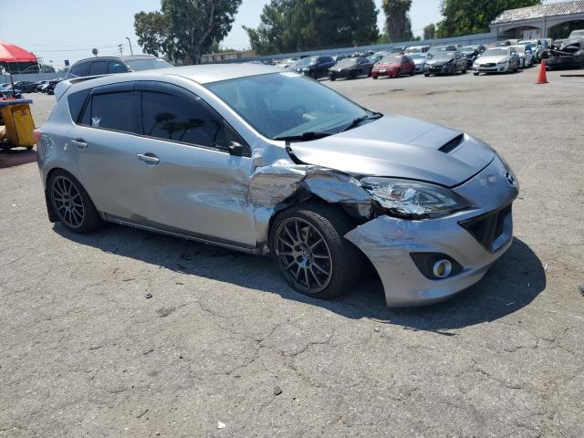 JM1BL1K43B1365341 - 2011 MAZDA SPEED 3 GRAY photo 4